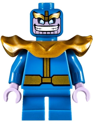 Preowned LEGO® Minifigure – Super Heroes sh0363 Thanos sh0ort Blue Legs