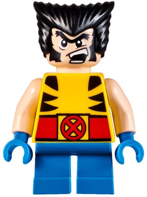 Preowned LEGO® Minifigure – Super Heroes sh0364 Wolverine sh0ort Legs