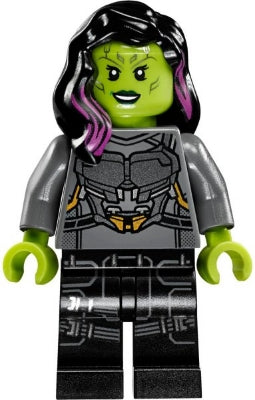 Preowned LEGO® Minifigure – Super Heroes sh0388 Gamora Silver Armor