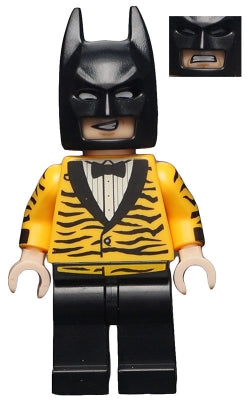 Preowned LEGO® Minifigure – Super Heroes sh0390 Batman Tiger Tuxedo Batman