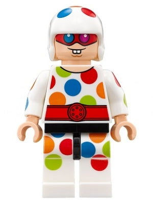 Preowned LEGO® Minifigure – Super Heroes sh0397 Polka-Dot Man