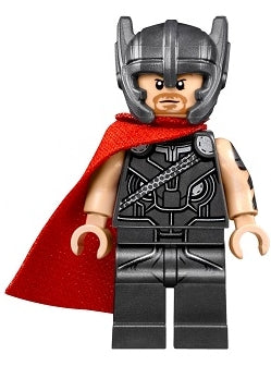 Preowned LEGO® Minifigure – Super Heroes sh0409 Thor Narrow Cape Helmet