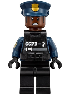 Preowned LEGO® Minifigure – Super Heroes sh0417 GCPD Officer SWAT Gear Male