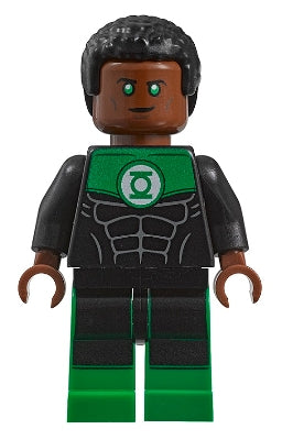 Preowned LEGO® Minifigure – Super Heroes sh0428 Green Lantern John Stewart