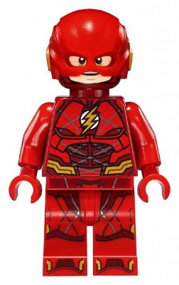 Preowned LEGO® Minifigure – Super Heroes sh0438 The Flash0 Detailed Print