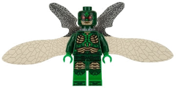 Preowned LEGO® Minifigure – Super Heroes sh0439 Parademon Dark Green Extended Wings