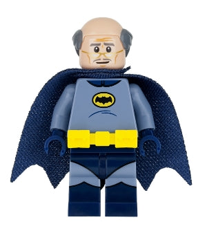 Preowned LEGO® Minifigure – Super Heroes sh0446 Alfred Pennyworth Classic Batsuit