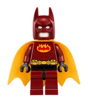 Preowned LEGO® Minifigure – Super Heroes sh0449 Batman Firestarter Batsuit