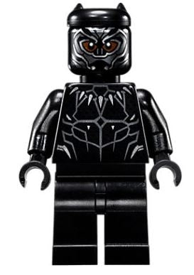 Preowned LEGO® Minifigure – Super Heroes sh0466 Black Panther Claw Necklace Reddish Brown