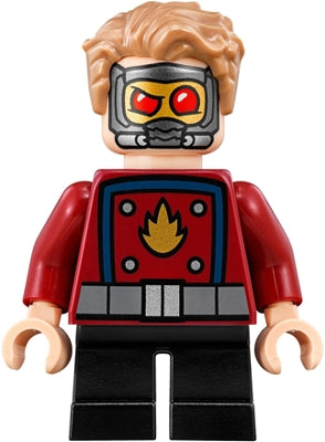 Preowned LEGO® Minifigure – Super Heroes sh0474 Star-Lord sh0ort Legs