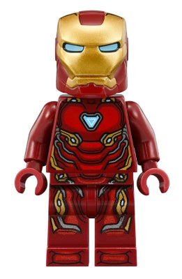 Preowned LEGO® Minifigure – Super Heroes sh0496 Iron Man Mark 50 Armor Small Helmet Visor
