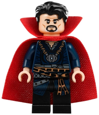 Preowned LEGO® Minifigure – Super Heroes sh0509 Doctor Strange Necklace Cloth Spongy Cape an