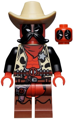 Preowned LEGO® Minifigure – Super Heroes sh0520 sh0eriff Deadpool (Comic-Con 2018 Exclusive)