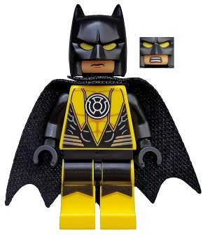 Preowned LEGO® Minifigure – Super Heroes sh0534 Batman Yellow Lantern Batman