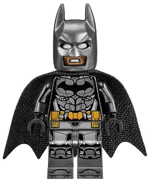 Preowned LEGO® Minifigure – Super Heroes sh0535 Batman Pearl Dark Gray Armor