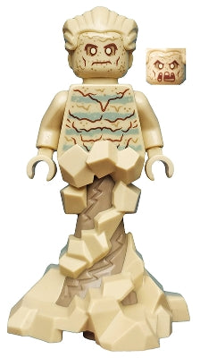 Preowned LEGO® Minifigure – Super Heroes sh0537 Sandman Tan Sand Form w/Swirling Base