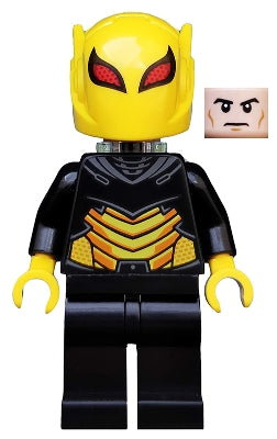 Preowned LEGO® Minifigure – Super Heroes sh0551 Firefly Trans-Clear Neck Bracket