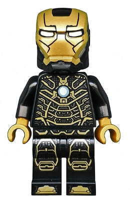 Preowned LEGO® Minifigure – Super Heroes sh0567 Iron Man Mark 41 Armor Trans-Clear Head