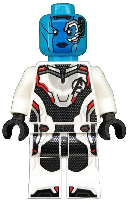 Preowned LEGO® Minifigure – Super Heroes sh0574 Nebula White Jumpsuit