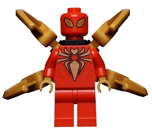 Preowned LEGO® Minifigure – Super Heroes sh0640 Iron Spider Mechanical Claws