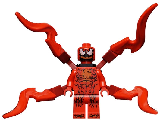 Preowned LEGO® Minifigure – Super Heroes sh0683 Carnage Medium Appendages