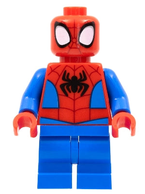 Preowned LEGO® Minifigure – Super Heroes sh0797 Spidey (Spider-Man) Medium Legs Black Spider