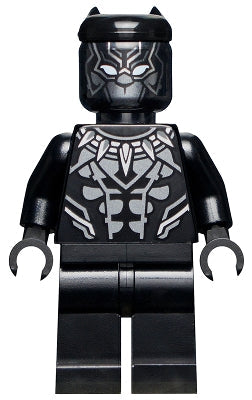 Preowned LEGO® Minifigure – Super Heroes sh0807 Black Panther Claw Necklace Pearl Dark Gray