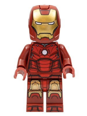 Preowned LEGO® Minifigure – Super Heroes sh0825 Iron Man Mark 3 Armor Helmet