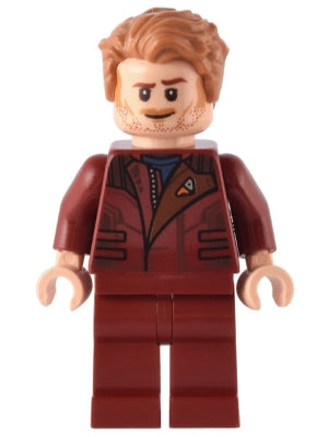 Preowned LEGO® Minifigure – Super Heroes sh0834 Star-Lord Dark Red Legs