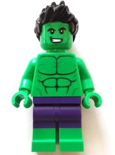Preowned LEGO® Minifigure – Super Heroes sh0857 Hulk Smile/Angry