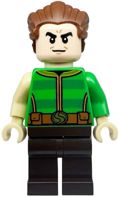Preowned LEGO® Minifigure – Super Heroes sh0864 Sandman Dark Brown Legs