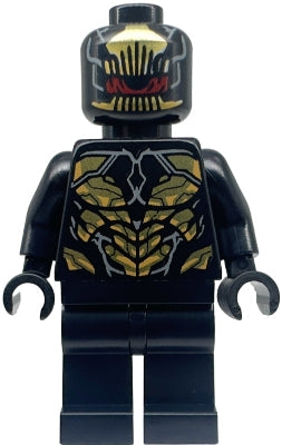 Preowned LEGO® Minifigure – Super Heroes sh0872 Outrider Torso w/short Dark Bluish Gray Tip