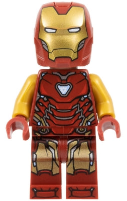 Preowned LEGO® Minifigure – Super Heroes sh0904 Iron Man Mark 85 Armor Large Helmet Visor