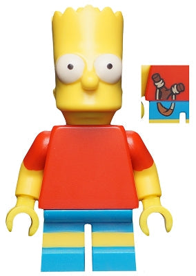 Preowned LEGO® Minifigure – The Simpsons Series 1 sim008 Bart Simpson The Simpsons Series 1