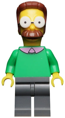 Preowned LEGO® Minifigure – The Simpsons Series 1 sim013 Ned Flanders The Simpsons Series 1