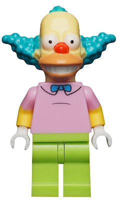 Preowned LEGO® Minifigure – The Simpsons Series 1 sim014 Krusty the Clown