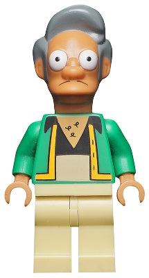 Preowned LEGO® Minifigure – The Simpsons Series 1 sim017 Apu Nahasapeemapetilon