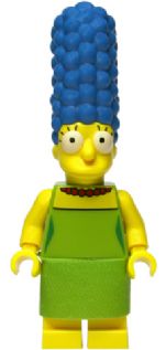Preowned LEGO® Minifigure – The Simpsons sim027 Marge Simpson White Hips