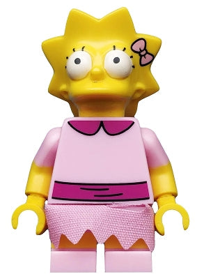 Preowned LEGO® Minifigure – The Simpsons Series 2 sim030 Lisa The Simpsons Series 2
