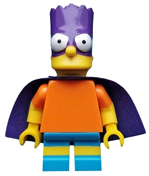 Preowned LEGO® Minifigure – The Simpsons Series 2 sim031 Bartman The Simpsons Series 2