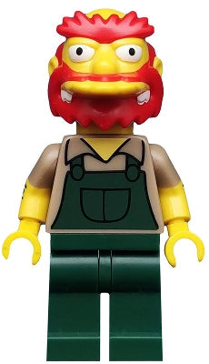 Preowned LEGO® Minifigure – The Simpsons Series 2 sim039 Groundskeeper Willie
