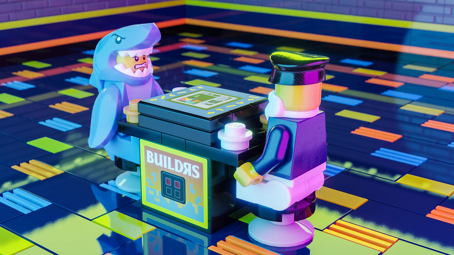 Brickshow Shop Build?s (Cocktail Style) - Custom Arcade Machine Building Kit