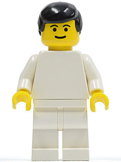 Preowned LEGO® Minifigure – Sports soc075 Soccer Player White Team Player 5