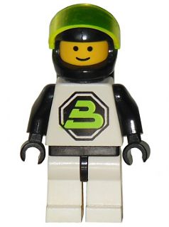 Preowned LEGO® Minifigure – Space sp002 Blacktron 2