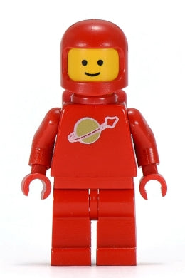 Preowned LEGO® Minifigure – Space sp005 Classic Space Red w/Air Tanks