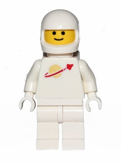 Preowned LEGO® Minifigure – Space sp006NEW2 Classic Space White w/Air Tanks and Motorcycle
