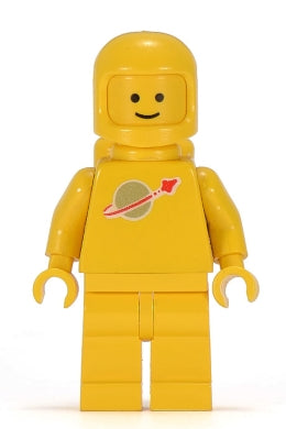 Preowned LEGO® Minifigure – Space sp007 Classic Space Yellow w/Air Tanks