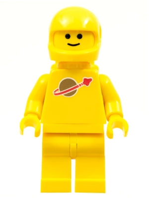 Preowned LEGO® Minifigure – Space sp007NEW Classic Space Yellow w/Air Tanks and Motorcycle