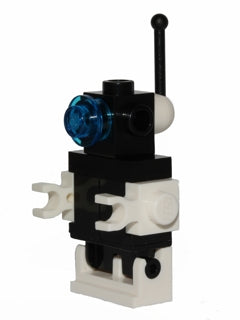 Preowned LEGO® Minifigure – Space sp079 Futuron Droid Black w/White Base Arms and Antenna B