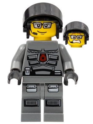 Preowned LEGO® Minifigure – Space sp094 Space Police 3 Officer 1